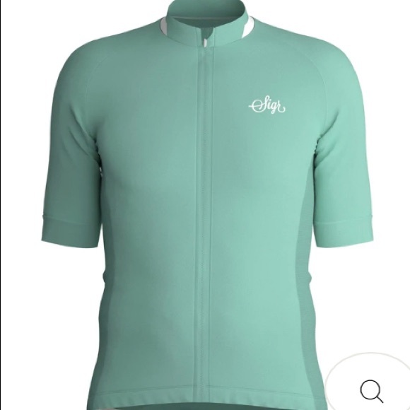 NWT SIGR 'BERGVALLMO' ICE-MINT CYCLING JERSEY FOR MEN Size XL  (3) - Picture 1 of 3